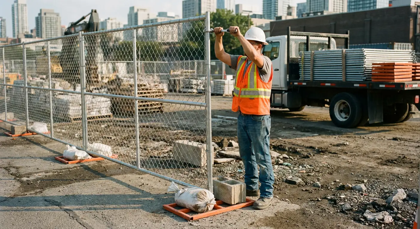 Temporary Fence Rental in Madera