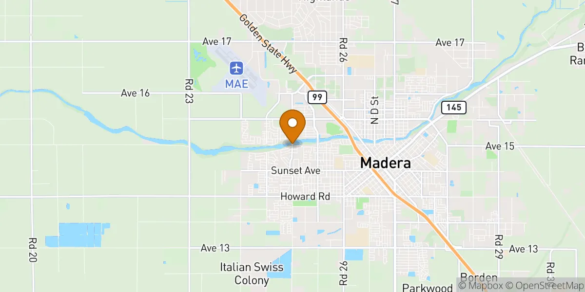  neighborhood map in Madera, CA