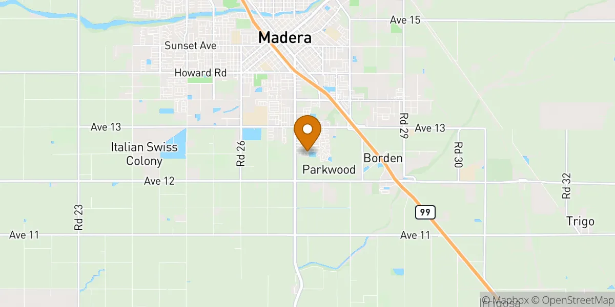  neighborhood map in Madera, CA