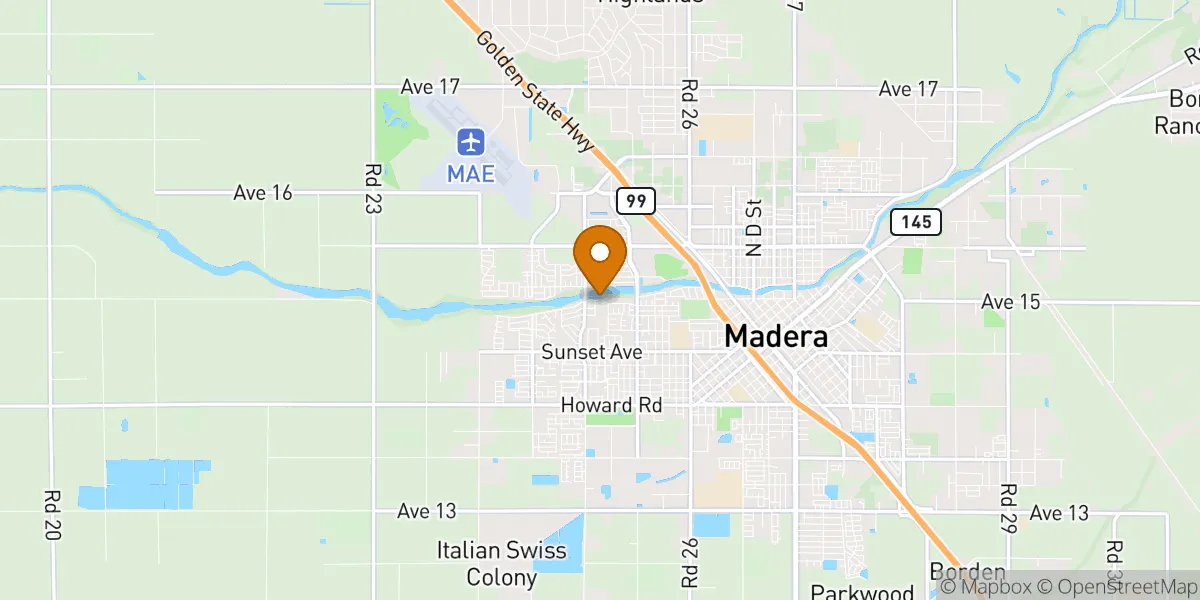  neighborhood map in Madera, CA